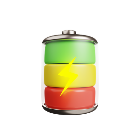 Full Battery  3D Icon
