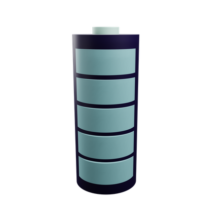 Full Battery  3D Icon