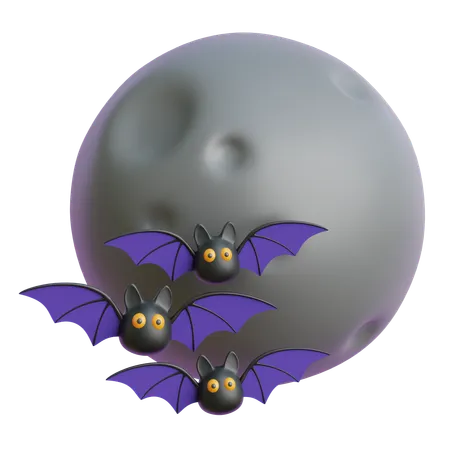 Full Moon  3D Icon