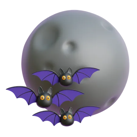 Full Moon  3D Icon