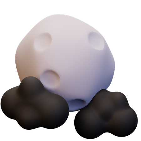 Full Moon  3D Icon