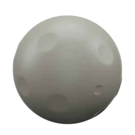 Full Moon  3D Icon