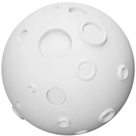 Full Moon 3D Icon