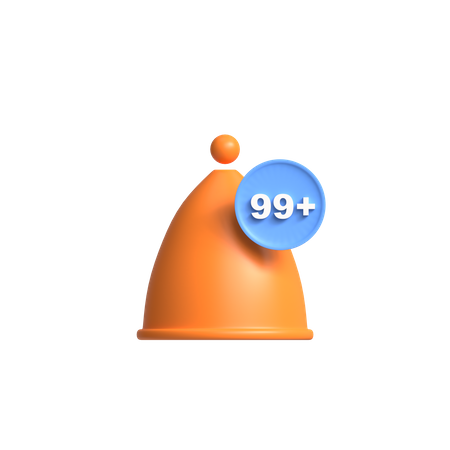 Full Notification  3D Icon