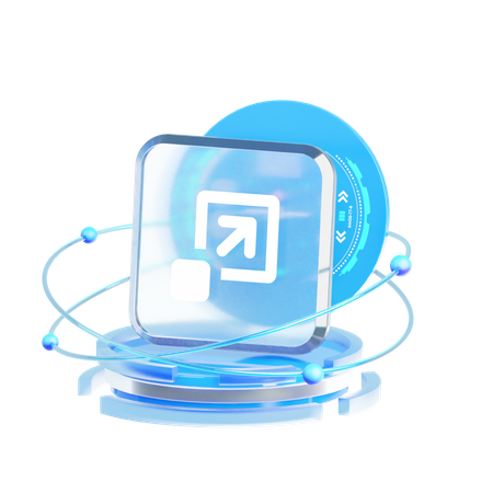 Full Screen  3D Icon
