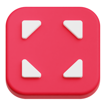 Full Screen  3D Icon