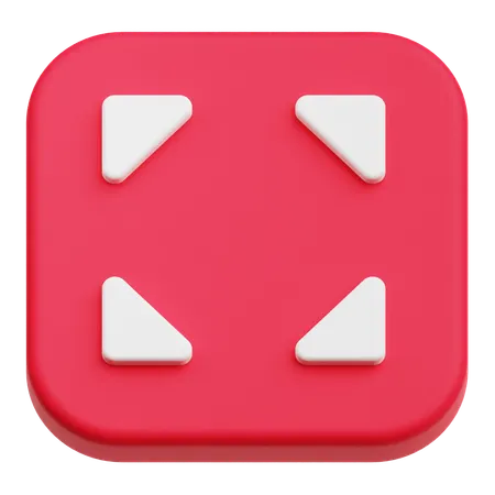 Full Screen  3D Icon