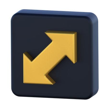 Full Screen  3D Icon