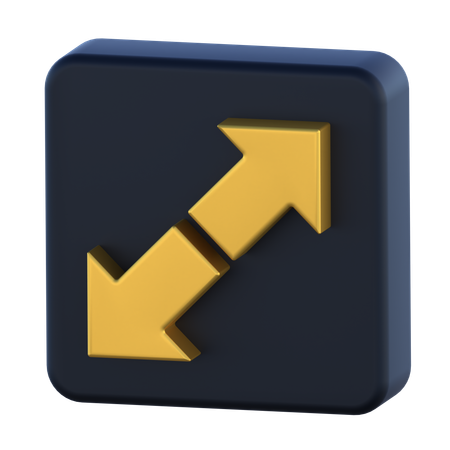 Full Screen  3D Icon