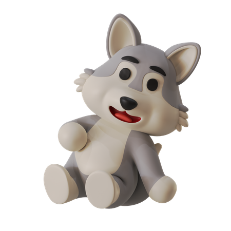 Full Wolf  3D Icon