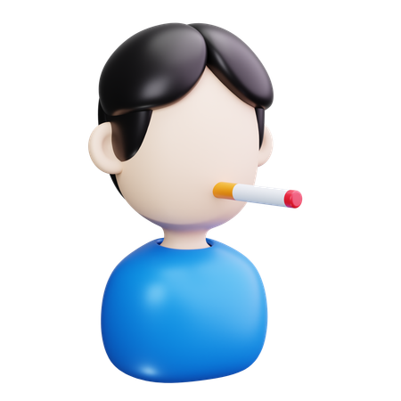 Fumeur  3D Icon