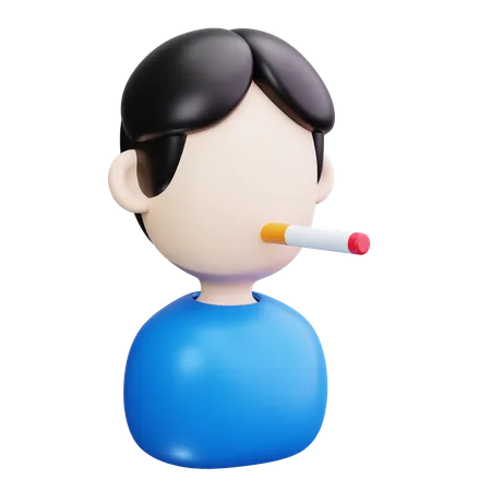 Fumeur  3D Icon