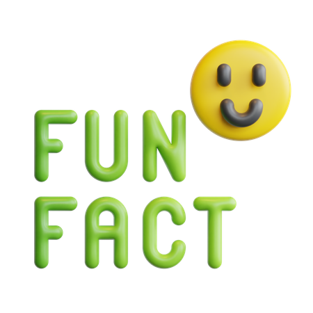 Fun Fact  3D Sticker