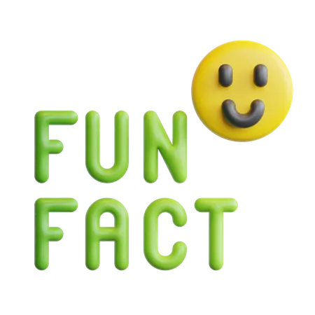 Fun Fact  3D Sticker