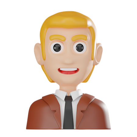 Funcionário  3D Icon