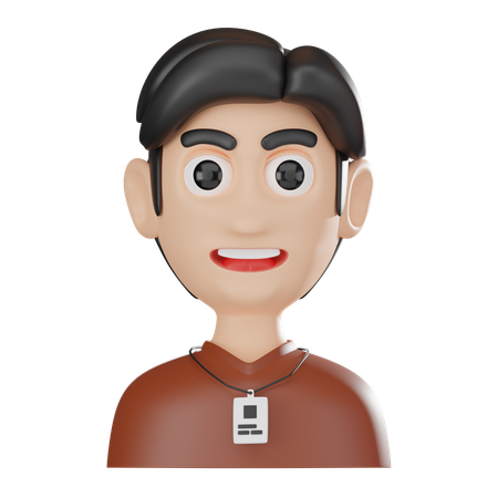 Funcionário  3D Icon