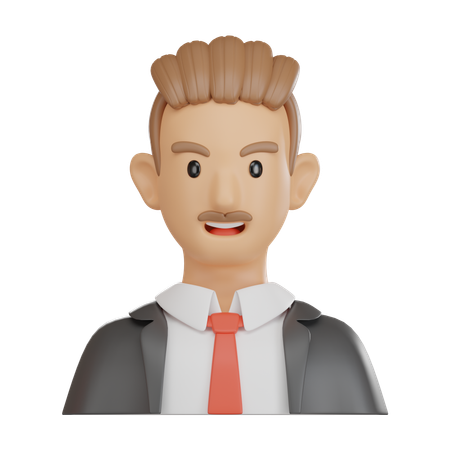 Funcionário  3D Icon