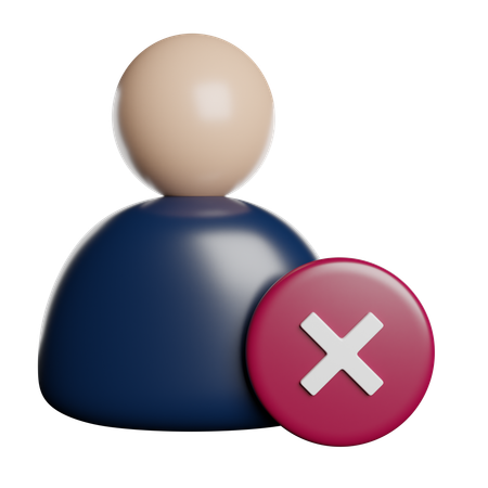 Funcionário demitido  3D Icon