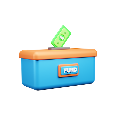 Fund  3D Icon