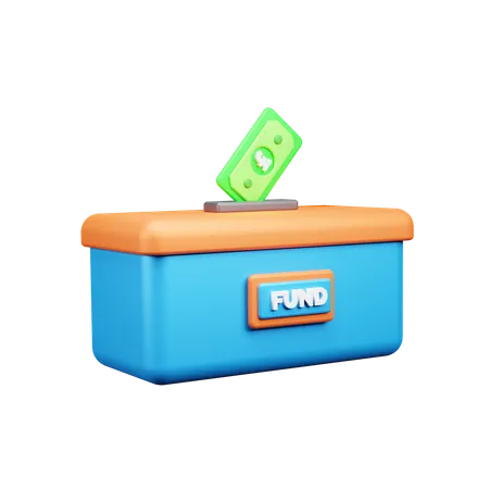 Fund  3D Icon