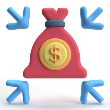 Fund  3D Icon