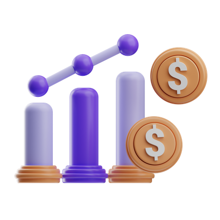 Fund  3D Icon