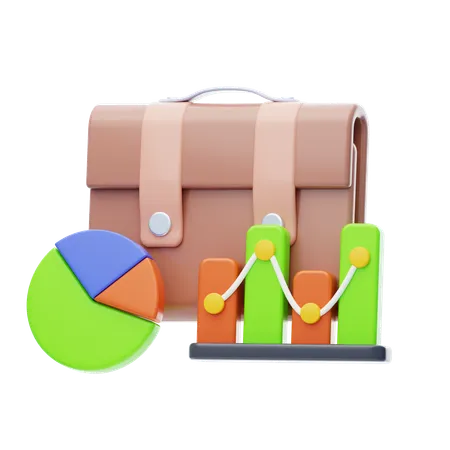 Fund Management  3D Icon