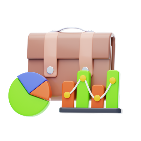 Fund Management  3D Icon
