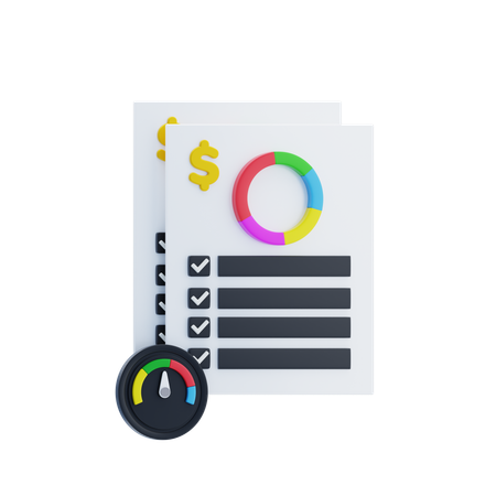 Fund Performance  3D Icon