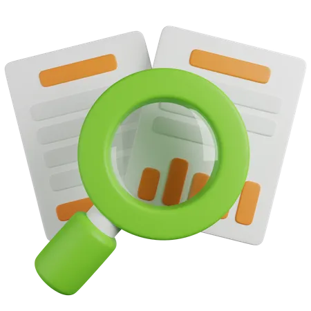 Fundamentalanalyse  3D Icon