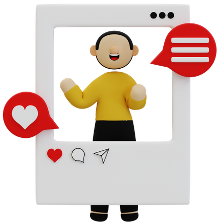 Fundamentos da estratégia de marketing de influência  3D Icon