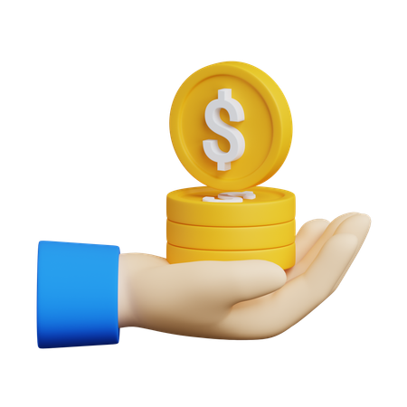 Funding Request  3D Icon