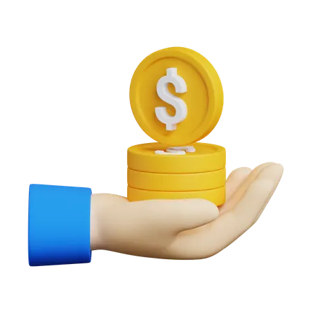 Funding Request  3D Icon