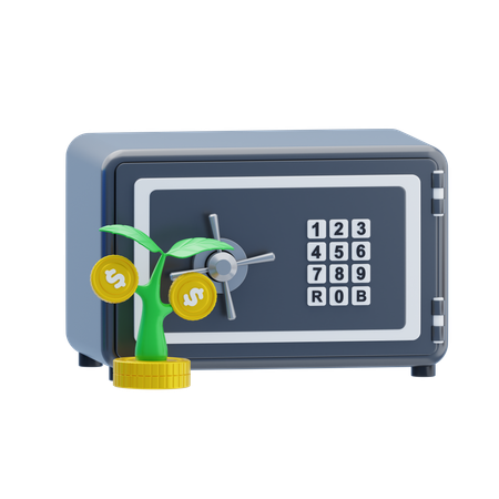 Fundo de investimento  3D Icon