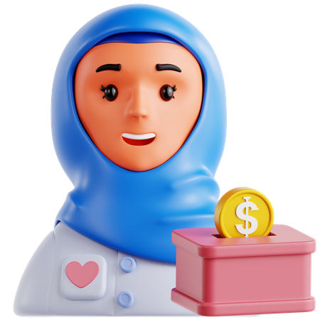 Fundraiser  3D Icon