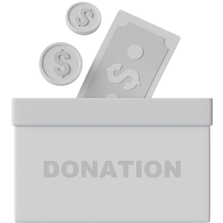 Fundraising  3D Icon