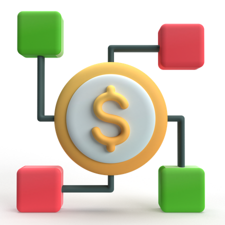 Funds  3D Icon