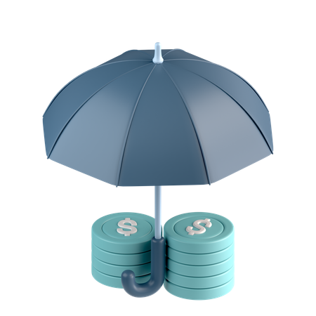 Funds protection  3D Icon