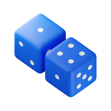 Fünf Würfel  3D Icon