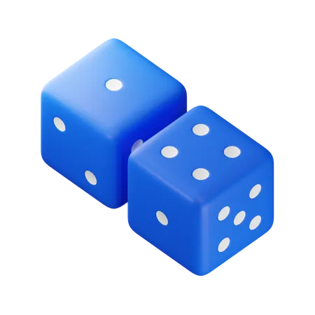 Fünf Würfel  3D Icon