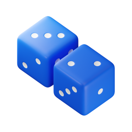 Fünf Würfel  3D Icon