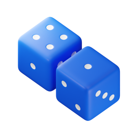 Fünf Würfel  3D Icon