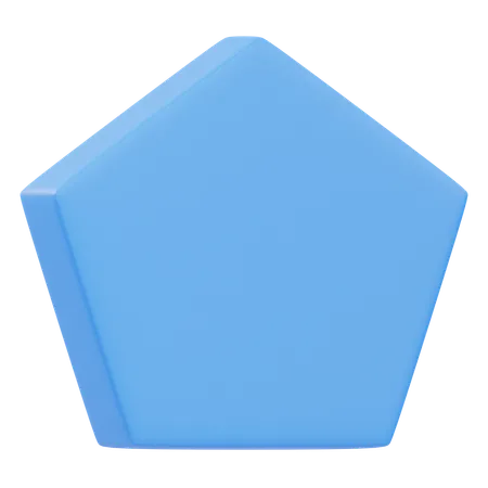 Pentagon  3D Icon