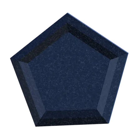 Fünfeck abstrakt  3D Icon
