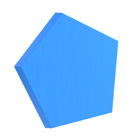 Fünfeck abstrakt  3D Icon
