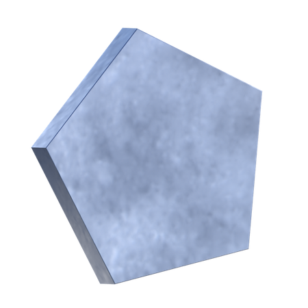 Fünfeck abstrakt  3D Icon