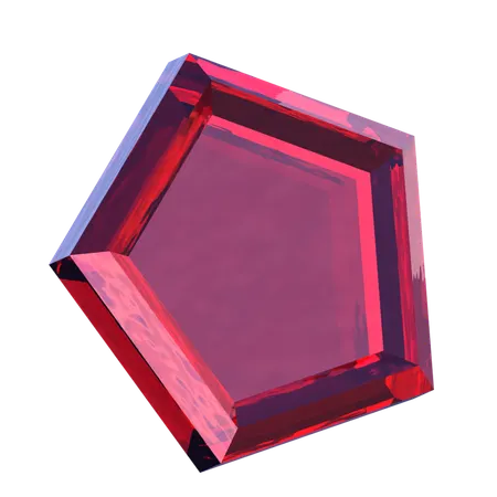 Fünfeck abstrakt  3D Icon