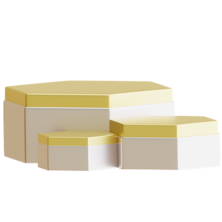 Fünfeck-Anzeige  3D Icon