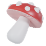 3d fungi emoji