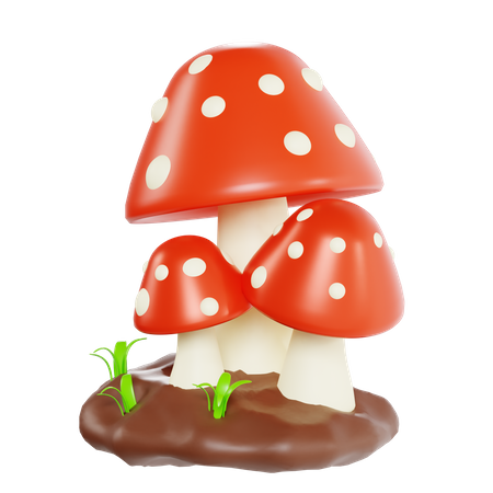 Fungus  3D Icon